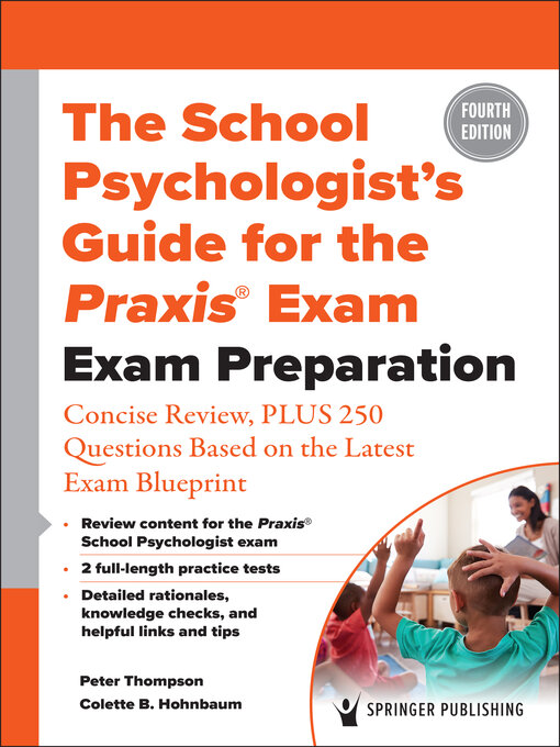 Cover image for The School Psychologist's Guide for the Praxis® Exam